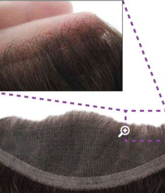 PerfecTress<sup>®</sup> Pure Virgin Hair - Cuticle Intact - Swiss Lace Front